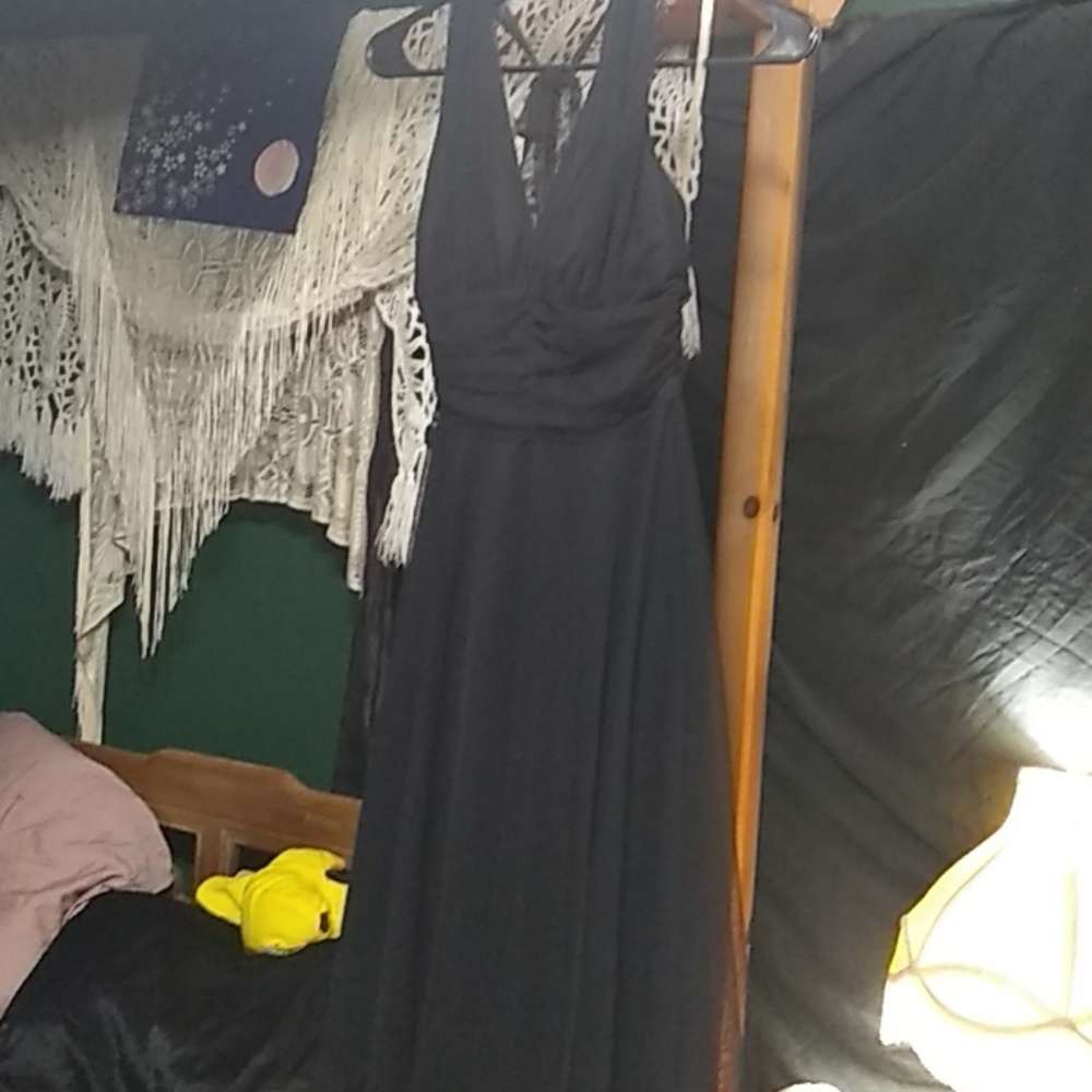 Forever 21 sexy black cocktail dress